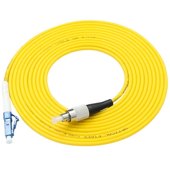 

Free Shipping 10pcs/lot 9/125 3mm SM Simplex SC-LC Fiber Optic Jumple Cable FC/UPC-LC/UPC