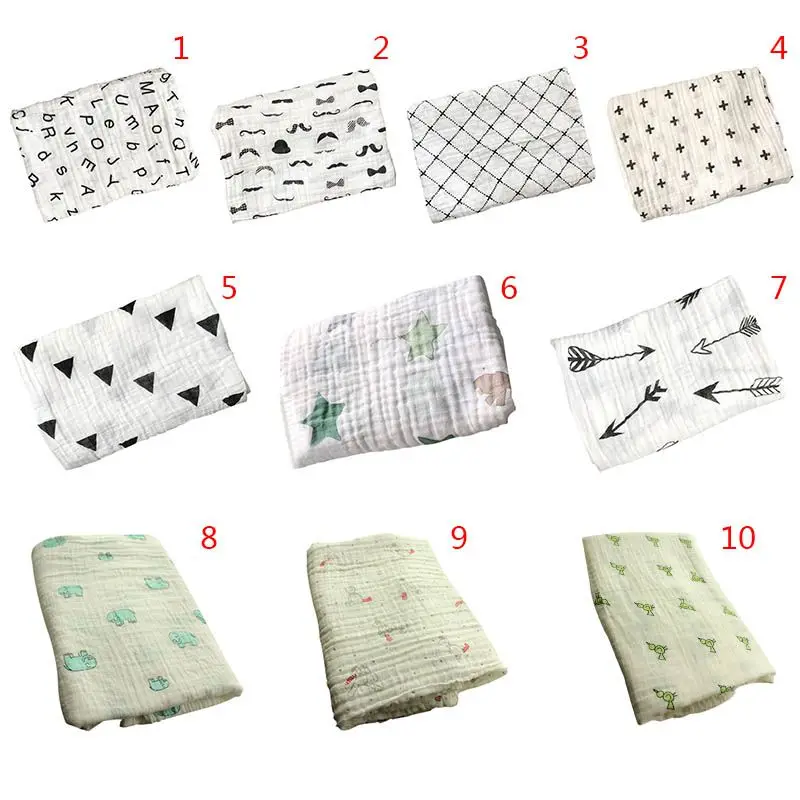 Детское одеяло, хлопковое детское муслиновое одеяло и пеленание, качественное, лучшее, для новорожденных, детское, многофункциональное, Хлопковое одеяло, детское полотенце