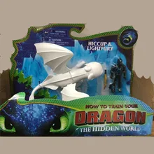 Светильник Fury Как приручить дракона 3 светильник Fury Беззубик куклы Decoration Toy дракон фигурки Рождественский подарок