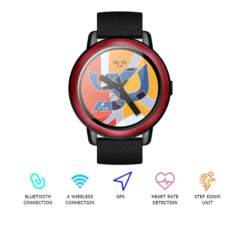 

VODOOL 4G Sim WiFi Smart Watch Android 7.1 3G+32G with 5MP Camera GPS 1.39 inch Screen MT6739 Heart Rate Sport Business Strap