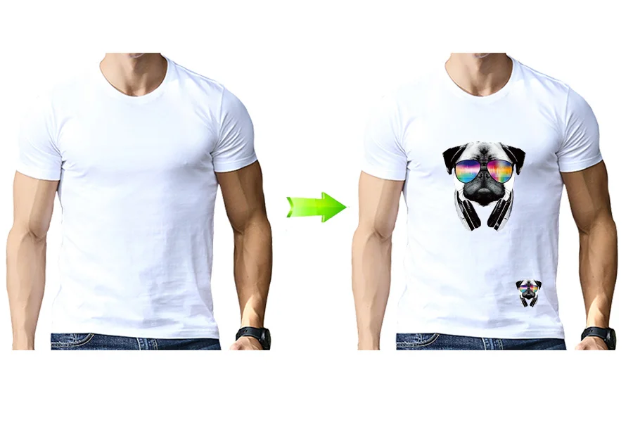 2pcs Hot Sale Patches Ironing Transfer Heat Press Patch Stickers Clothing Decoration Accessory for Parent-Childs2