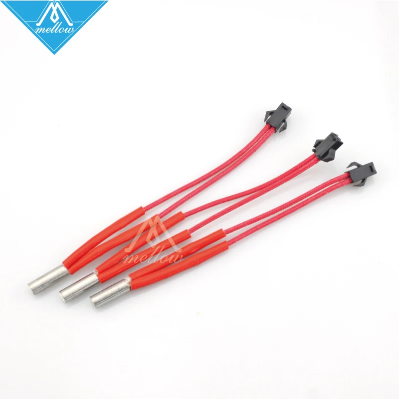 Reprap12V/24 В 40 Вт простой сменный керамический нагревательный картридж M6 * 20/15/30 A для