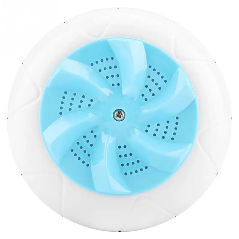 Новая портативная ультразвуковая стиральная машина USB очиститель для стирки дома и путешествий - Цвет: Синий
