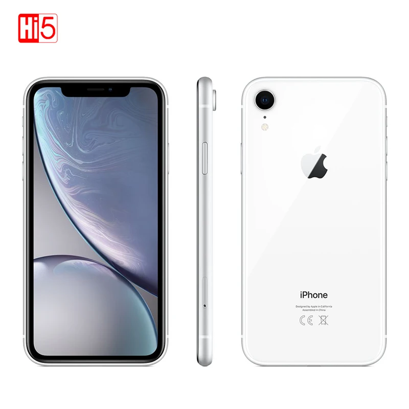 Unlocked Original Apple iPhone XR | 6.1" Liquid Retina Fully LCD Display 64GB/128GB/256GB ROM 4G Lte Face ID Smartphone iphone cell phones for sale iPhones