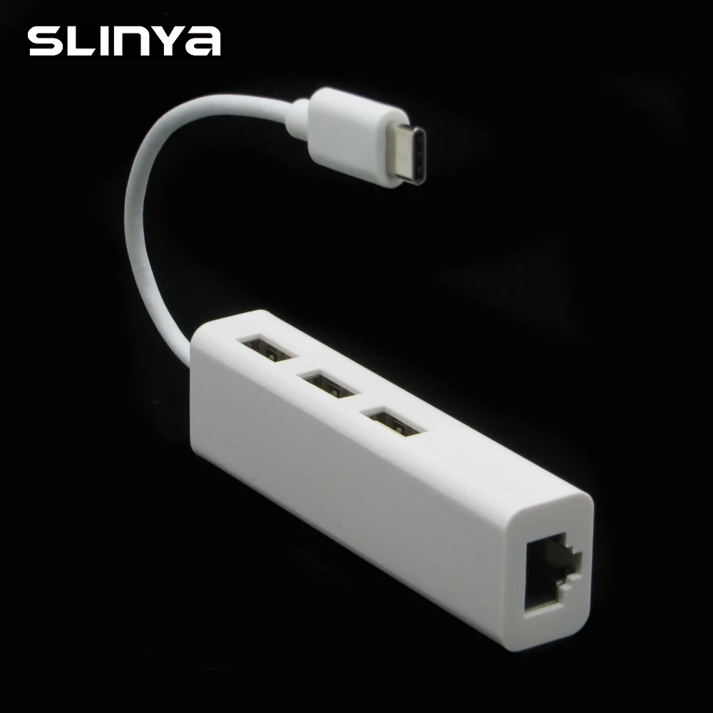 USB 100 Тип C 10 м/3 1 м разные порты 2 0 хаб с сетевым адаптером RJ45 Ethernet Lan|usb port hub|port hubusb |