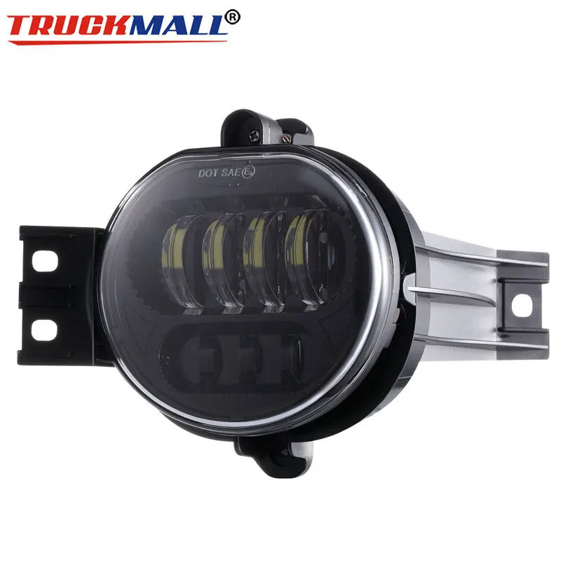 2 шт. черный/хром 63 Вт светодиодные противотуманные фары для Dodge Ram 1500 2002 2008 2500/3500 2003