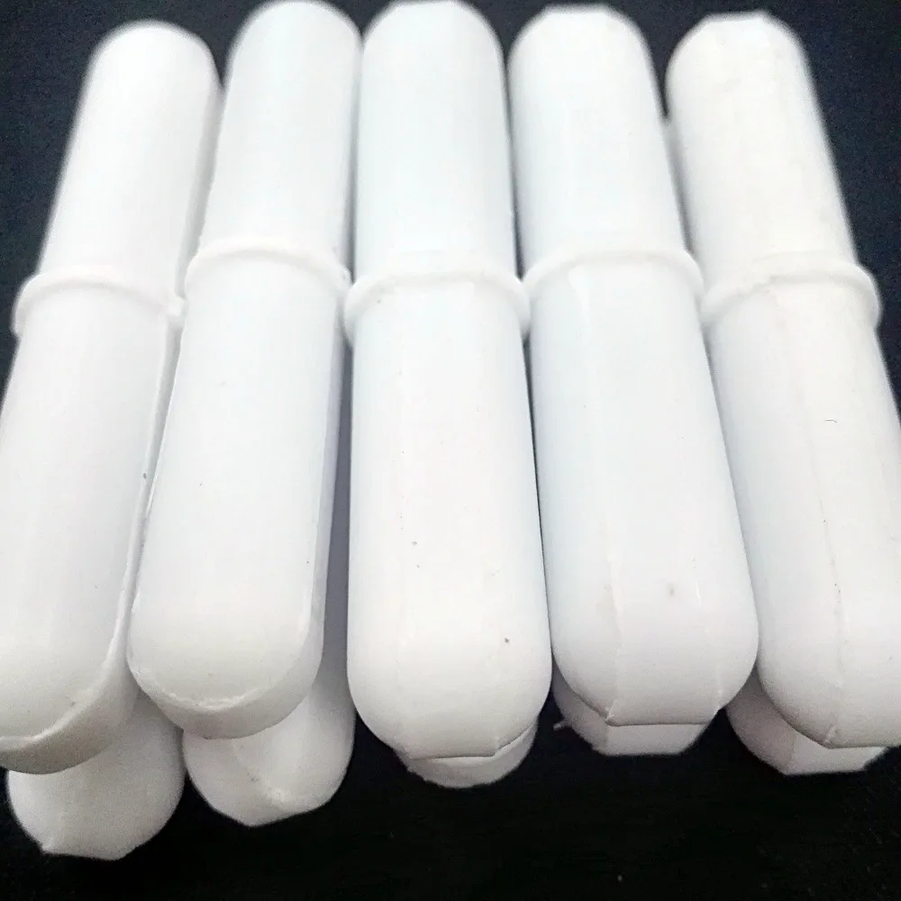 

B10x40mm laboratory Magnetic Stirrer Mixer Stir Bars High Quality PTFE Stirring Rod ,10 pcs