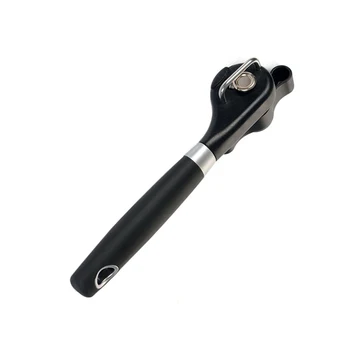 

Professional Safe Manual Tin Can Opener Stainless Steel Professional Easy Cut Bottle Opener Lid Smooth Edge Side Kitchen Gadgets