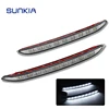 SUNKIA 2Pcs/set LED Daytime Running Light For KIA K2 New RIO  DRL With Turning Signal Lights Dimmed Function Car Styling ► Photo 1/6