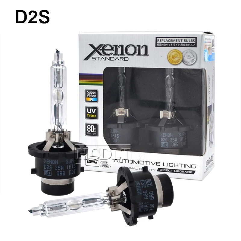 HCDLT Super Fast Bright 35W Xenon D1S D2S D3S D4S HID Bulb 4300K 6000K 8000K All Metal Base Car Headlight HID D1S D2S Xenon Bulb (7)