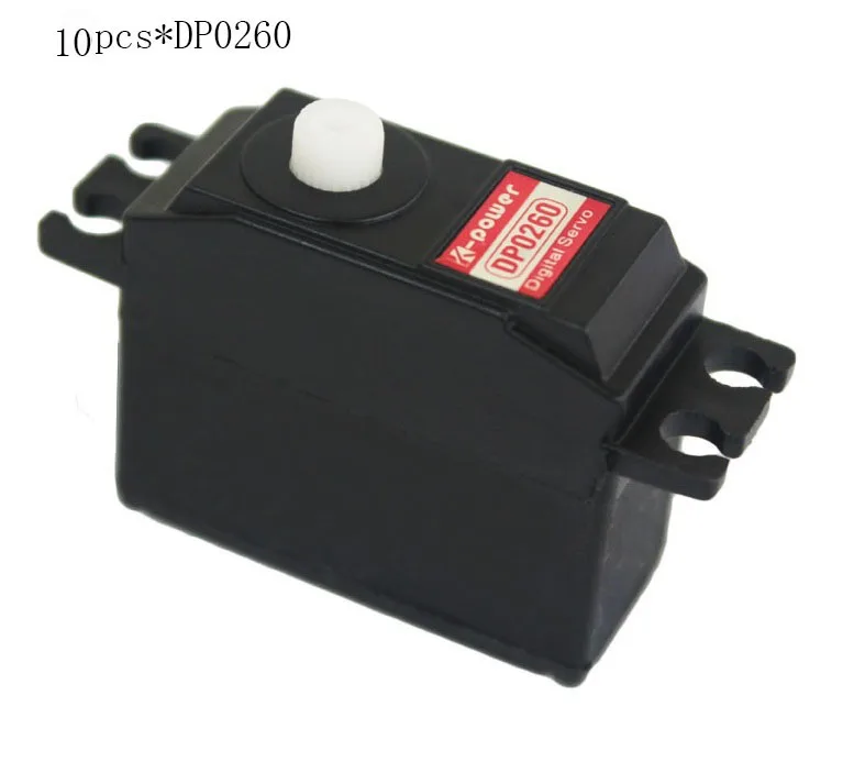 10 шт. K-power DP0260 3 5 кг Цифровая пластиковая Шестерня DC мотор микро мини 26g RC Хобби
