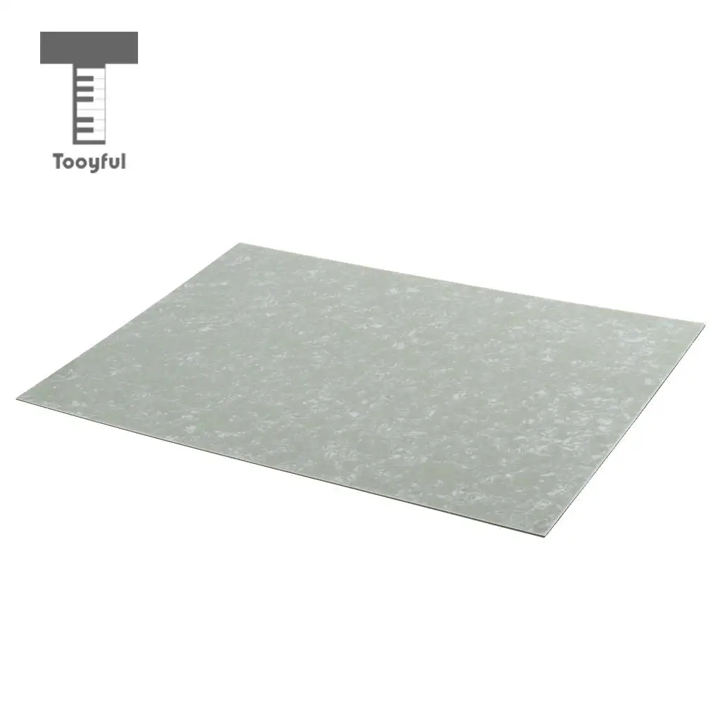 Tooyful Finest 4 Ply Plastic Green Guitars Pickguard Material Scratch Plate Blank Sheet DIY Musical Instrument Parts