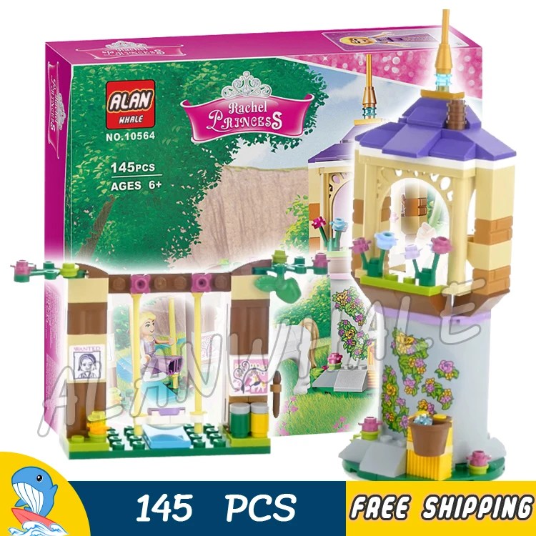 

145pcs Princess Friends Rapunzel's Best Day Ever Bakery 10564 Figure Building Blocks Assemble Toys Compatible With LegoING