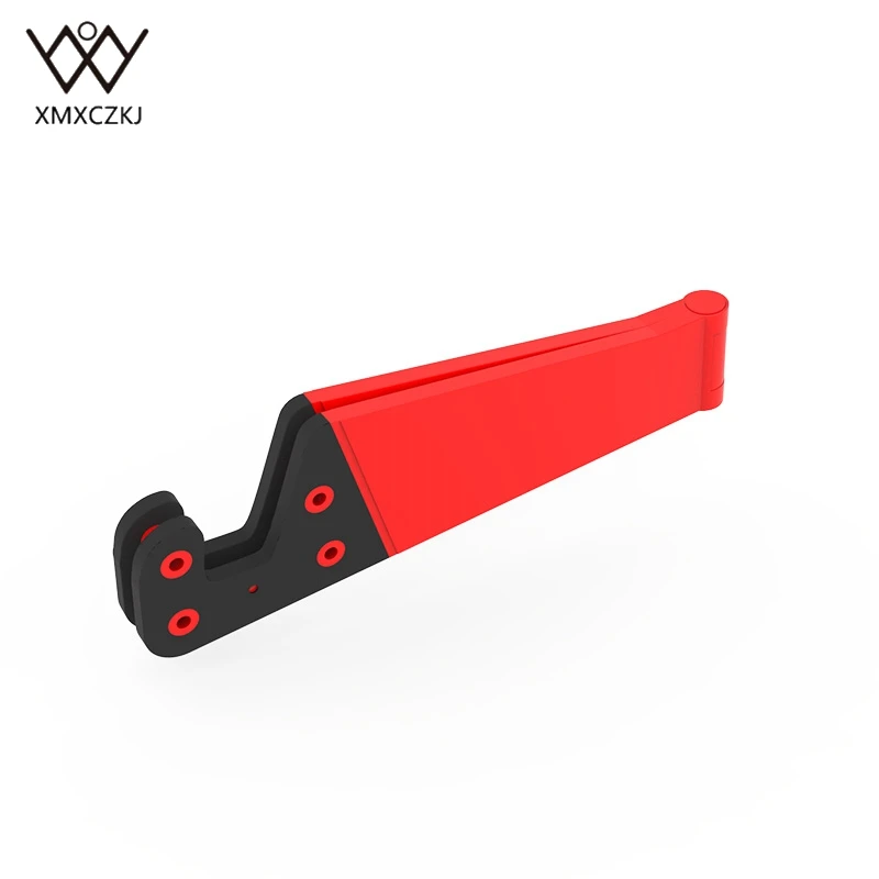 XMXCZKJ 1 шт. универсальная настольная подставка цветная Портативная Складная V модель держатель для мобильного телефона Подставка для сотового телефона - Цвет: Red