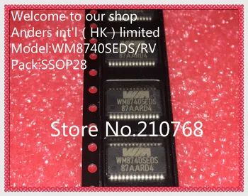 

50pcs/lot WM8740SEDS/RV WM8740SEDS WM8740 SSOP28