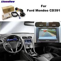 Liandlee Парковка камера интерфейс Обратный Резервное копирование парк наборы для Ford Mondeo CD391 Оригинальный дисплей обновлен