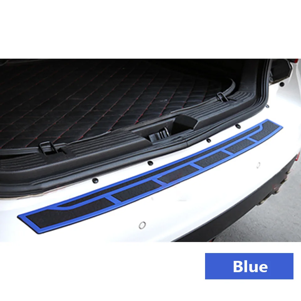 NWIEV 1x наклейки для автомобиля для peugeot 307 206 407 Citroen C4 C5 Honda Civic Accord CRV Lada аксессуары для заднего бампера багажника - Название цвета: blue