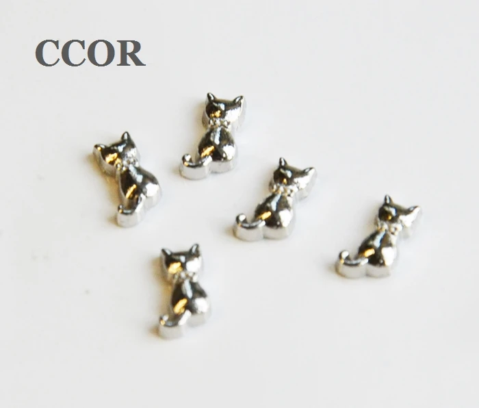 

10pcs Beautiful Cute Cat Floating Charms Fit For Lockets, Gifts