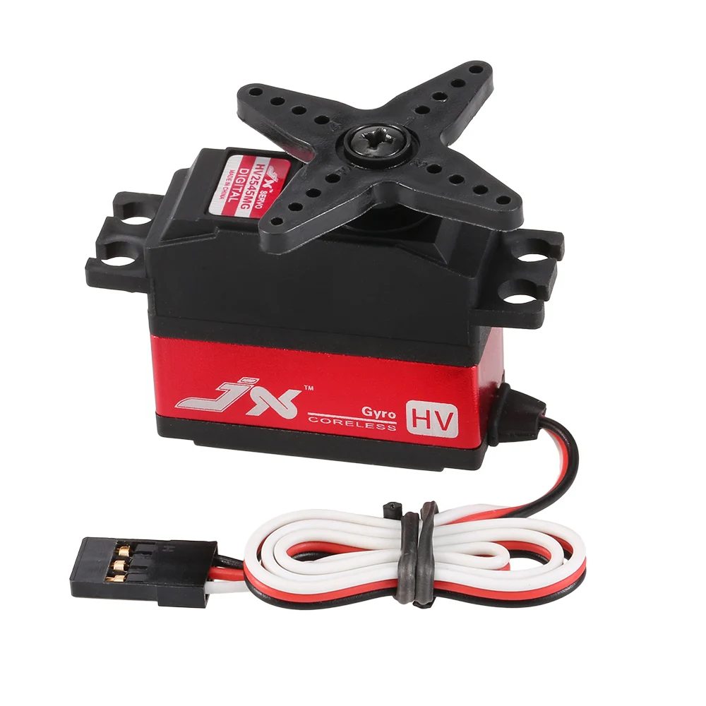 

JX PDI-HV2545MG 25g Metal Gear Digital High Voltage Tail Servo for RC 450 500 Helicopter Fixed-wing Airplane