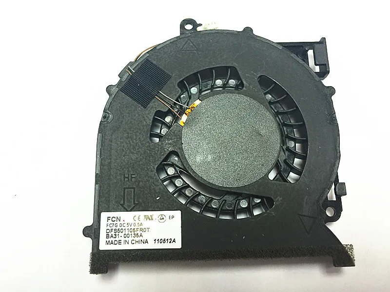2 шт. вентилятор охлаждения для Samsung NP770Z5E NP780Z5E NP870Z5E NP870Z5G PN: DFS501105FR0T BA31 00136A 00135A KSB06105HA