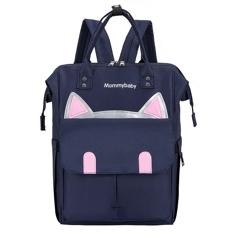 

Diaper Bag Baby Bag Cute Cartoon Cat Ears Mummy Maternity Nappy Bag Brand Water-proof Travel Backpack Designer Nursing Care Bag