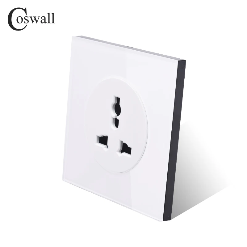 Coswall 2018 Новое поступление панель из хрустального стекла 13A универсальная