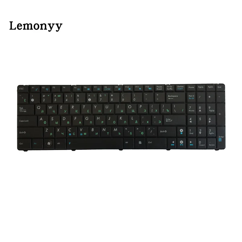  Russian laptop keyboard FOR ASUS K50 K50A K51 K60 K61 K62 P50 P50IJ K51 K70 K70IJ F90 F90SV X5D X5D
