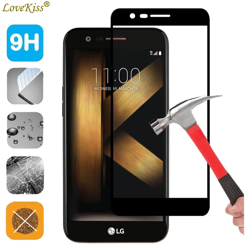 K20 Plus полноэкранное стекло пленка для LG Q6 G6 Q6a Stylo 3 K8 K4 K10 2017 защита экрана 9H