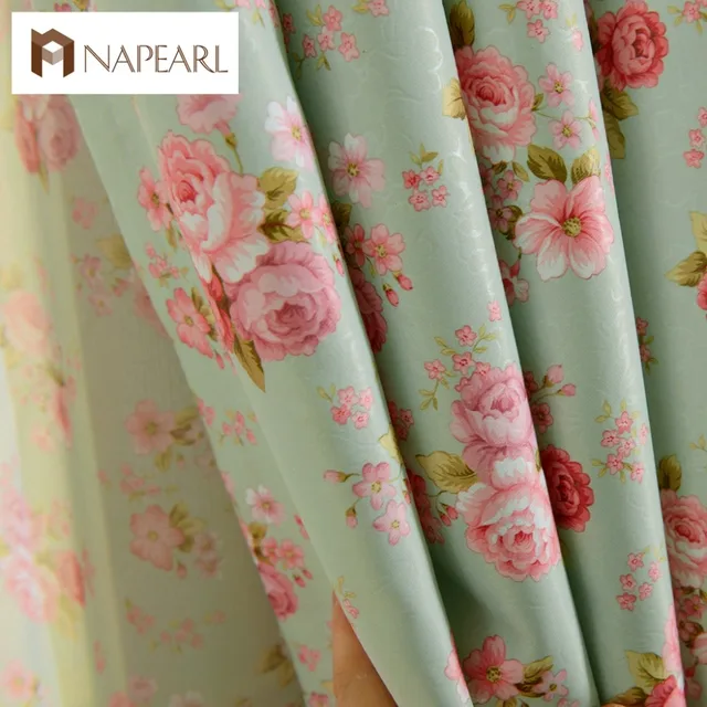 Korte gordijnen voor slaapkamer raam behandelingen draperie bloemen ... Korte gordijnen voor slaapkamer raam behandelingen draperie bloemen ...