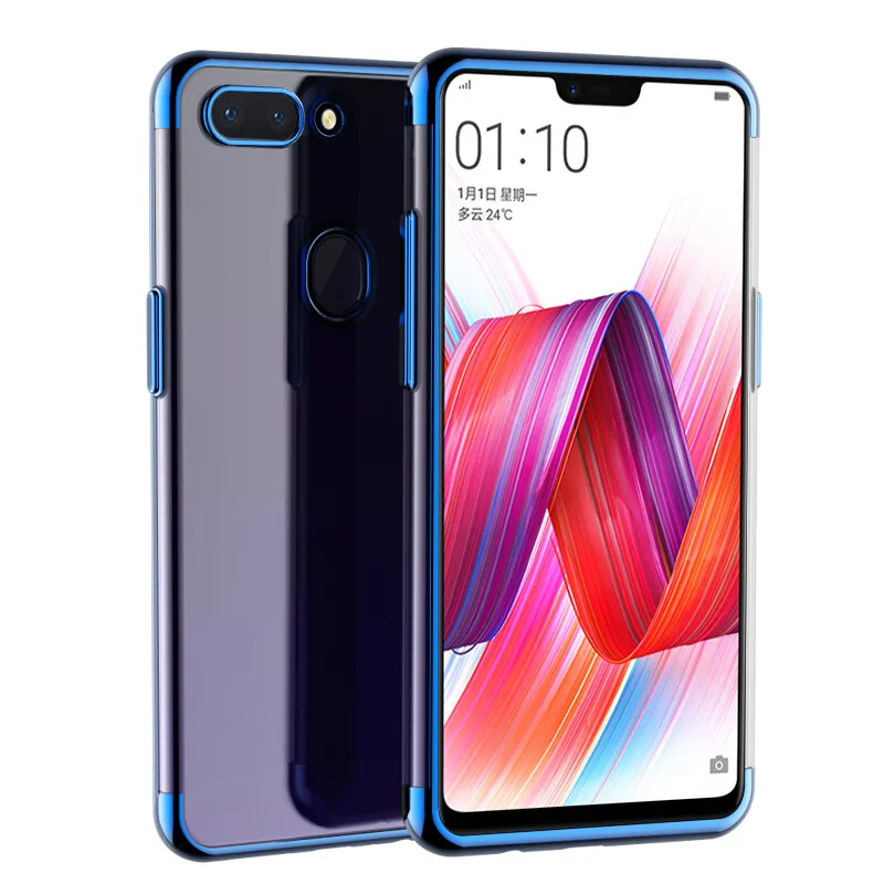 Мягкий чехол EXUNTON из ТПУ для OPPO R17 Pro R15 F9 F7 R15Dream защитный телефона A83|Чехлы-накладки|