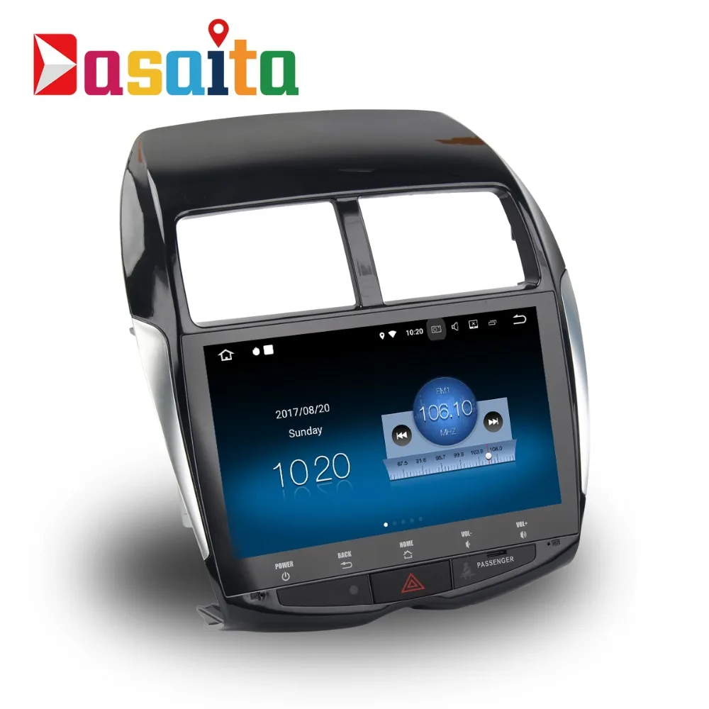Dasaita 10 2 &quotAndroid 9 0 Автомобильный gps плеер Navi для Mitsubishi ASX 2010 2012 с 2G + 16G