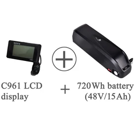 ЕС NZ CA нет налога! 48V 750W Bafang BBS02B середине приводной двигатель комплект для переоборудования электрического велосипеда с 13Ah/15Ah Электрический велосипед Батарея - Цвет: C961 48v 15ah