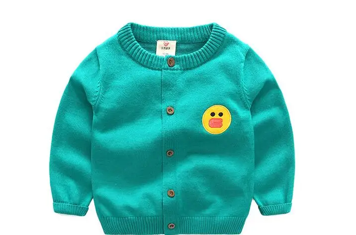 2019 осень детская одежда свитера для девочек одноцветное Длинные рукава для маленьких девочек вязаный кардиган, Свитера для девочек