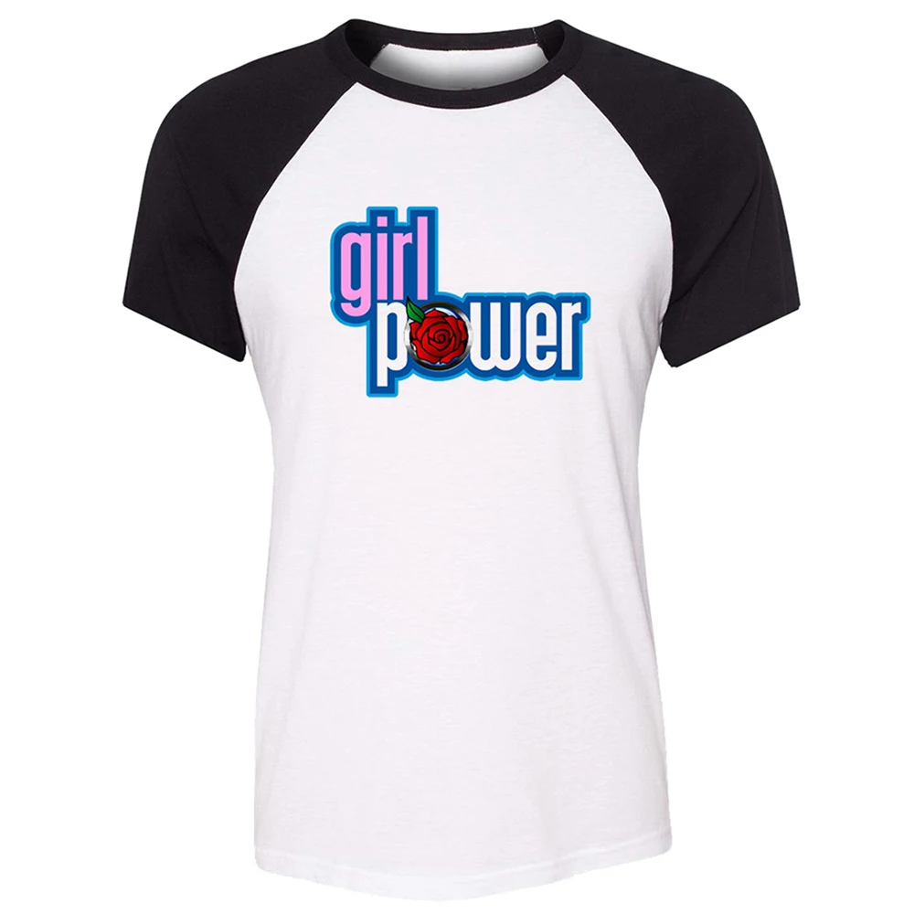 Мультфильм Счастливый милый мальчик Диего girl power красная Роза дизайн женские короткий рукав Футболка с принтом Графический хлопковая Футболка - Цвет: ieSCB1231D