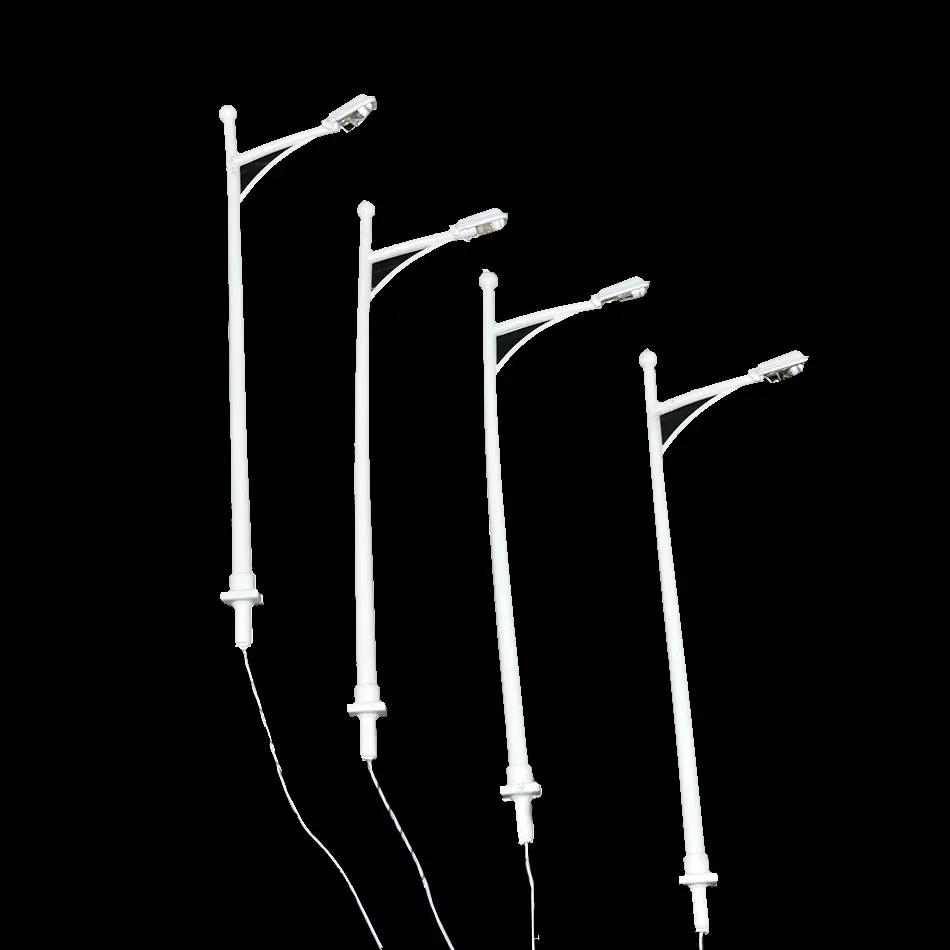 

100pc Wholesale - 1:150 scale street light for Landscape Train Model Scale architectural scenery