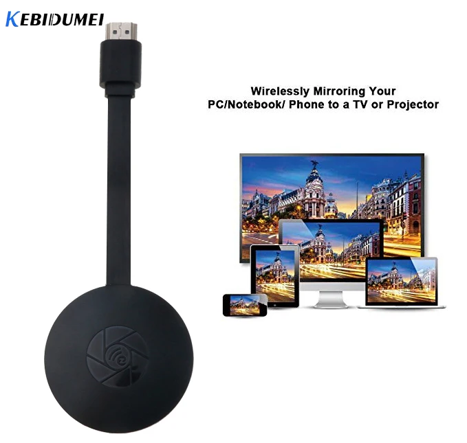 Kebidumei G2 ТВ палка WiFi Дисплей приемник ключ для Crome литой HDMI Miracast 2 Мини ПК VS M2