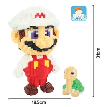 Xizai большой размер соединительные блоки мультфильм сборки строительные игрушки игрушечная аниме-модель brinquedo Марио Juguete детские игрушки рождественские подарки