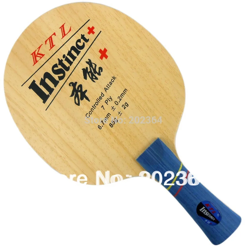 KTL Instinct+ (L-1009 L1009 L 1009) Controlled Attack Table Tennis Blade (Shakehand) for PingPong Racket | Спорт и развлечения