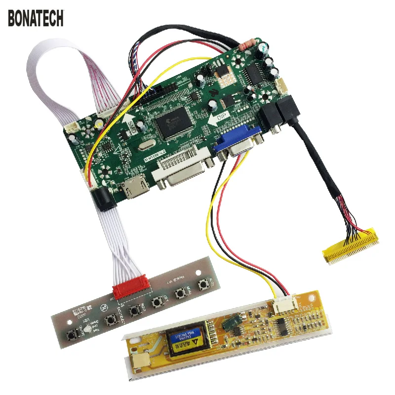 

laptop screen refit LCD driver board kit HDMI DVI High-definition LCD driver