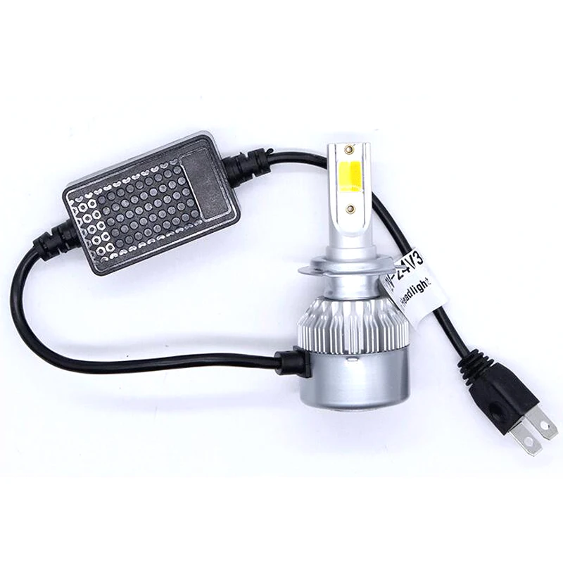 Muxall супер яркая Автомобильная H7 H11 светодиодная фара 9012 H1 H3 880 881 H27 H4 двухцветная
