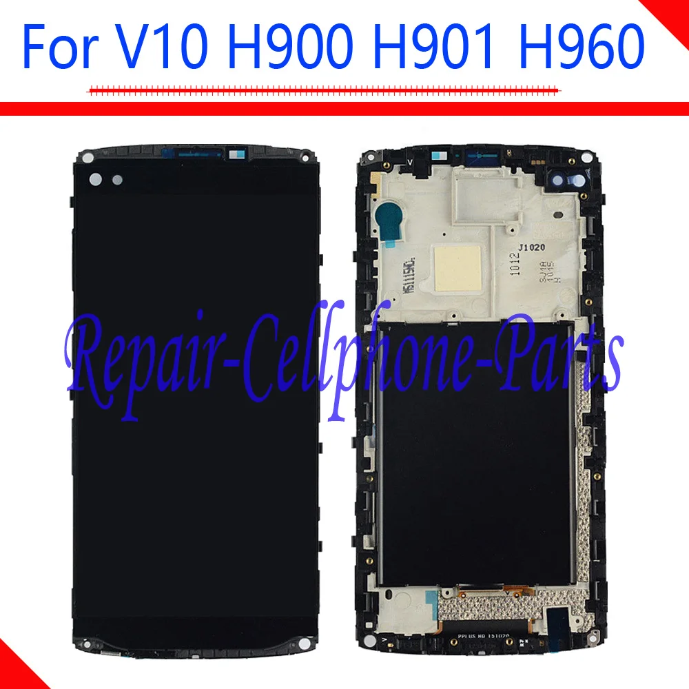 

New 5.7 inch Full LCD display + Touch Screen Digitizer Assembly With Frame For LG V10 H900 H901 H960 H961 H968 RS987 VS990