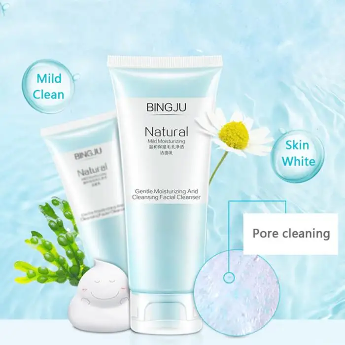 Dropshipping Mild Facial Cleanser Deep Cleaning Pore Moisturizing Oil Control Cleanser SMJ