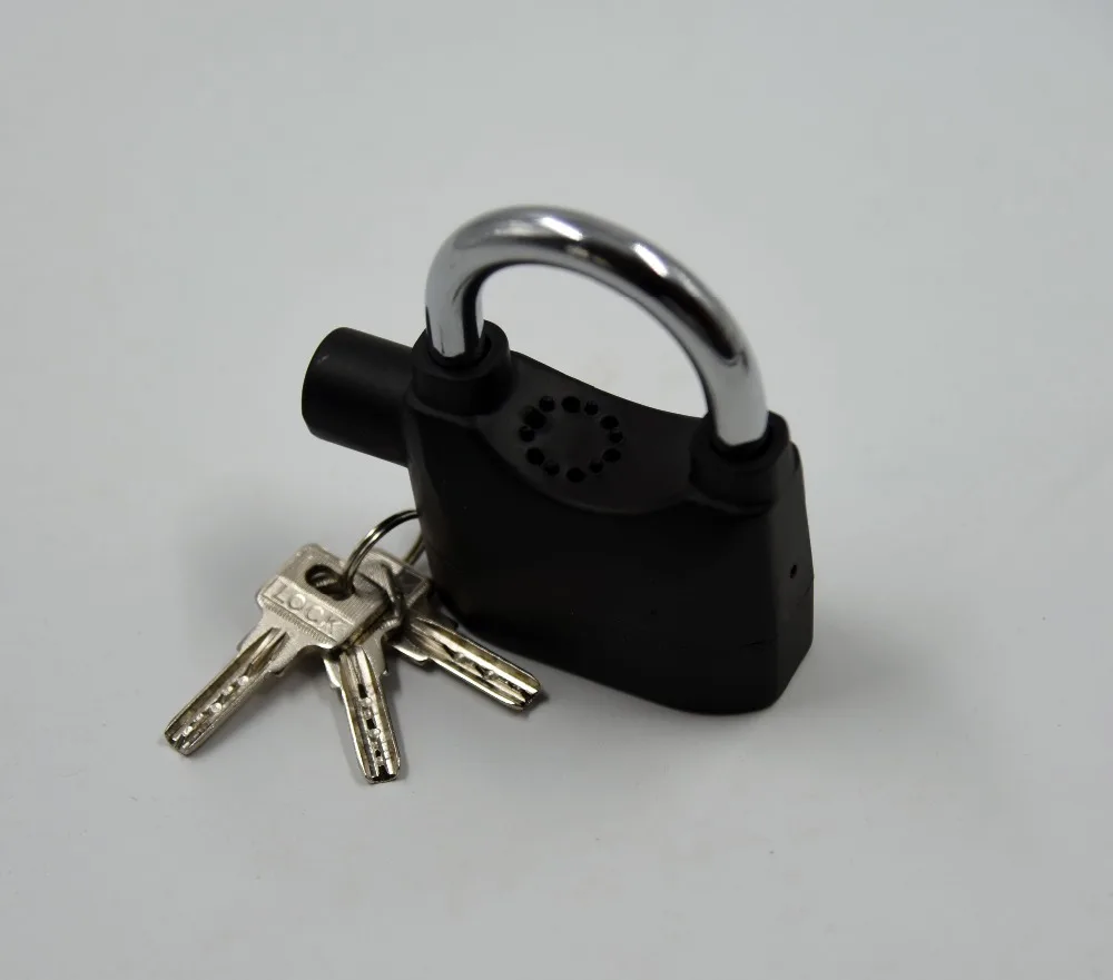 

Anti-theft aluminum alloy alarm warehouse door lock bicycle motorcycle disc brake alloy burglarproof lock