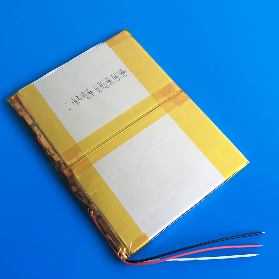 

7.4V 3000mAh 40140100 Combination rechargeable lipo polymer lithium li-ion battery for power bank tablet PC laptop PAD PCM board