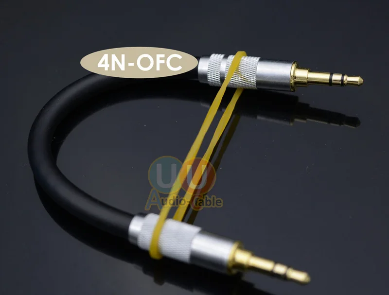 HiFi 3 5 мм до 4N OFC аудио кабель для портативного усилителя|ofc audio cable|audio cable3.5mm to 3.5mm |