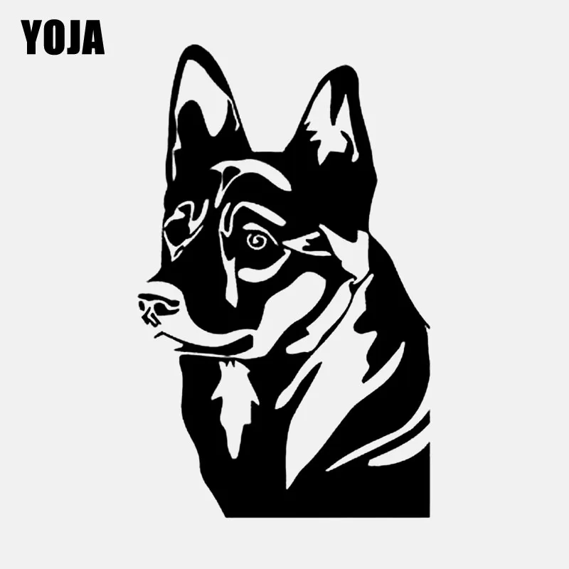 YOJA 34 см * 55 забавные животные собака для комнаты художественное оформление стены в спальне стикеры Наклейка W3-056