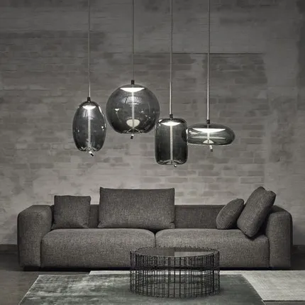 Итальянская Подвесная лампа Foscarini Gregg стеклянные подвесные светильники