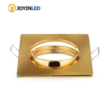 10 шт./лот Встраиваемая Светодиодная лампа с отделкой кольца Светодиодный точечный светильник GU10 MR16 светильник Точечный светильник фитинги