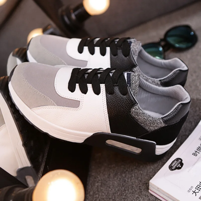 

New Sport Shoes For Women Flat Leather Soled Running Shoes Agam Tide Flat Korean Students Sneaker Fitness Women Shoes