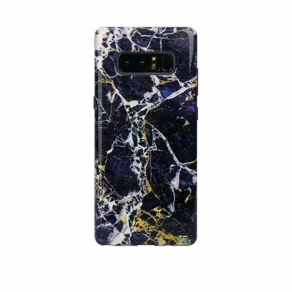 

Ritozcase Granite Pattern Marble soft tpu Case For samsung galaxy note8 note 8 High quality IMD Colorful Stone Back Cover